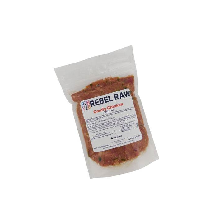 Rebel Raw Comfy Chicken Dog Food 8 oz