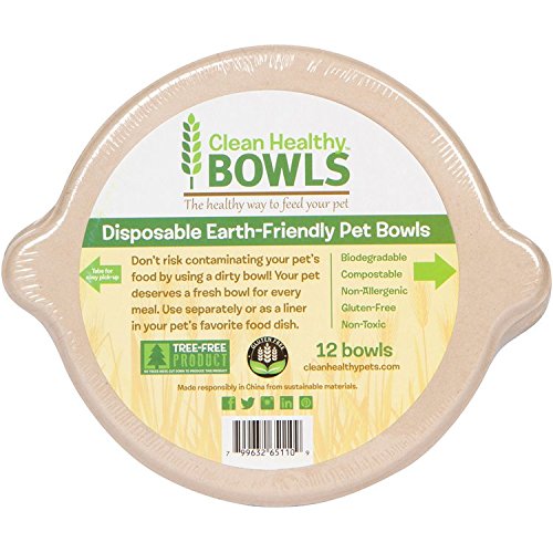 Disposable, earth friendly bowls make raw feeding easy!