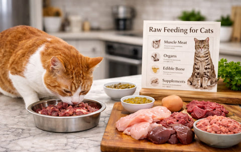 Raw Cat Food Guide: Health Benefits and Safety Tips