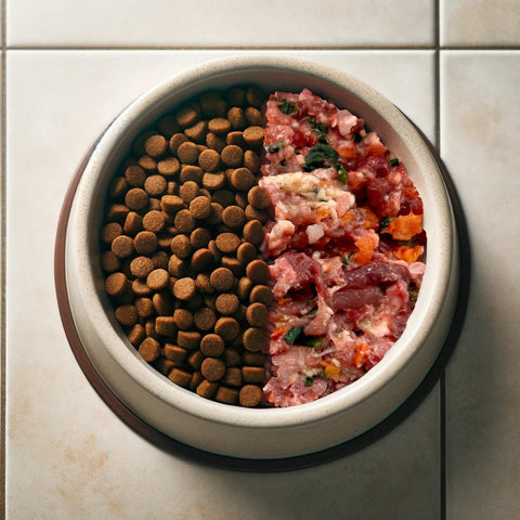 Elevating Your Pet's Health: The Benefits of Mixing Raw Food with Kibble