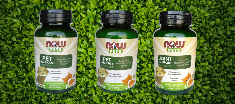NOW® Pets Supplements now available!