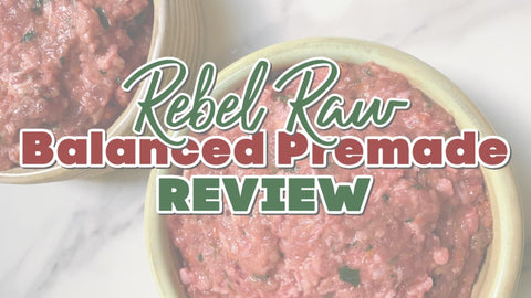 Rebel Raw- AAFCO Balanced Raw Premade Food for Cats & Dogs