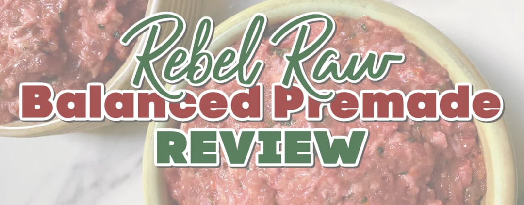 Rebel Raw- AAFCO Balanced Raw Premade Food for Cats & Dogs