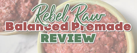 Rebel Raw- AAFCO Balanced Raw Premade Food for Cats & Dogs