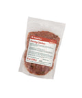 Package of Rebel Raw Comfy Chicken 8 oz dog food on a white background
