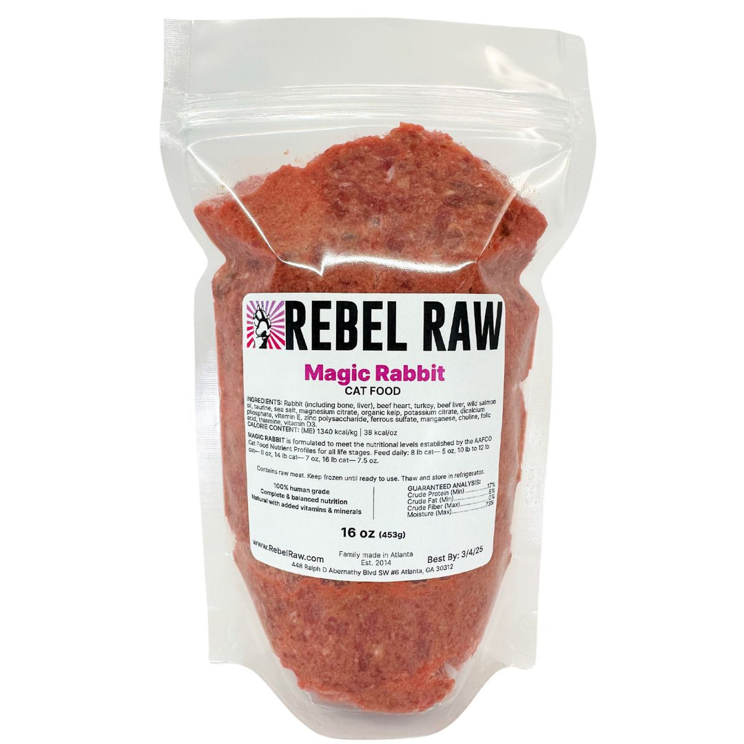 Magic Rabbit - Rebel Raw Cat Food in Atlanta, GA - Order Online